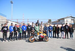 اولین دوره مسابقات موتور سواری اسلالوم در بندرانزلی